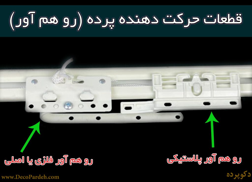 نصب پرده - ریل گریبر